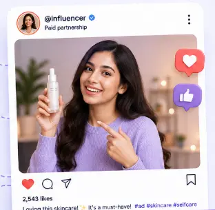 Influencer and creator partnerships