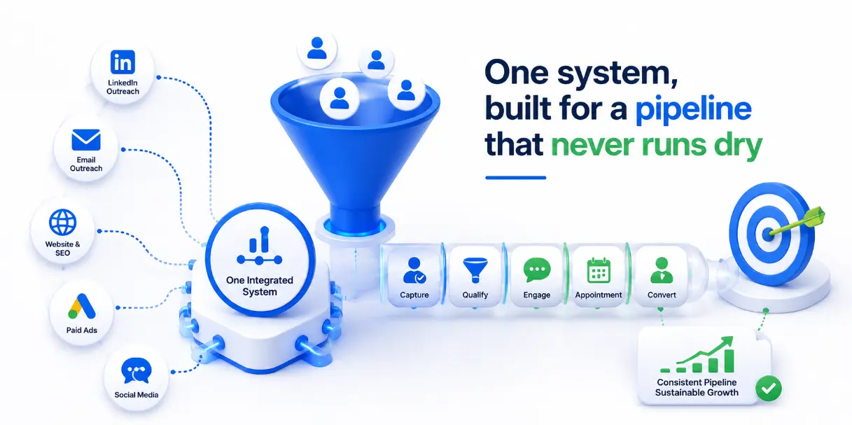 Lead generation pipeline system